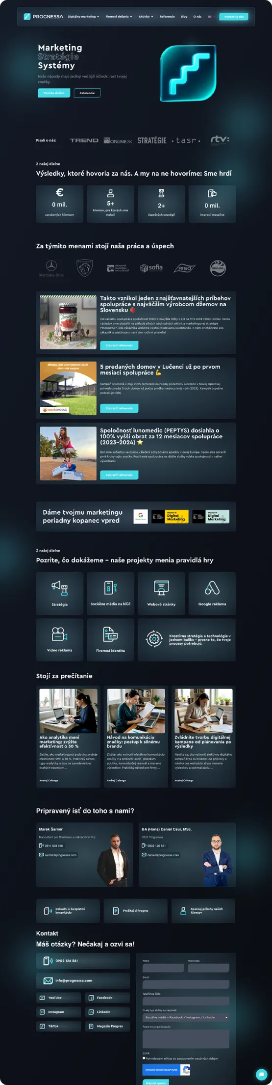 Prognessa web